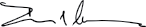 Donald's Signature